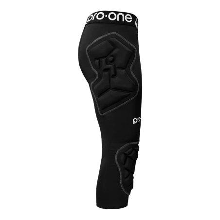 Pantalón 3/4 Licra Pro-One Kneelion Negro