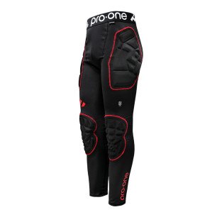 Pantalón Licra con Protecciones Pro-One Atom Rojo