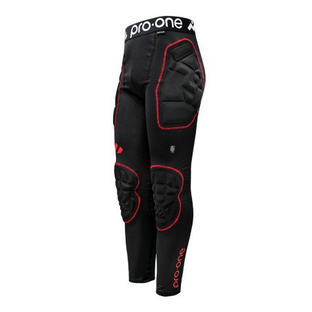 Pantalón Licra con Protecciones Pro-One Atom Rojo
