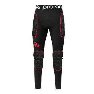 Pantalón Licra con Protecciones Pro-One Atom Rojo