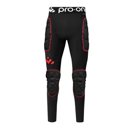 Pantalón Licra con Protecciones Pro-One Atom Rojo
