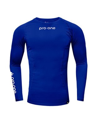 Polo Licra Pro-One Compressor Azul Acero