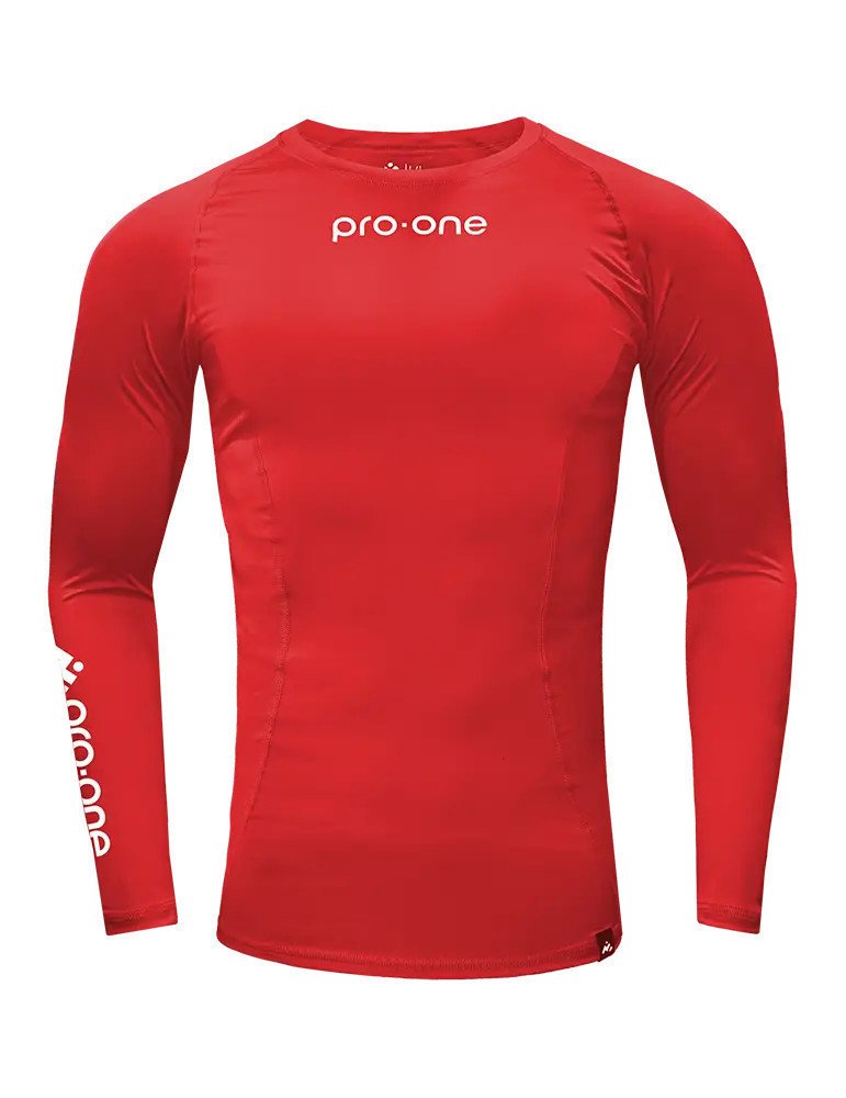 Polo Licra Pro-One Compressor Rojo Polo Licra Pro-One Compressor Rojo