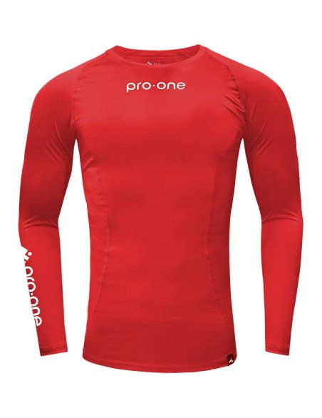 Polo Licra Pro-One Compressor Rojo
