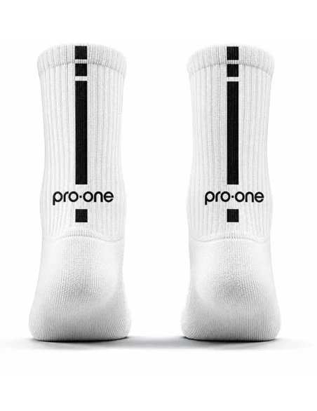 Medias Antideslizantes Pro-One New Trace Blanco