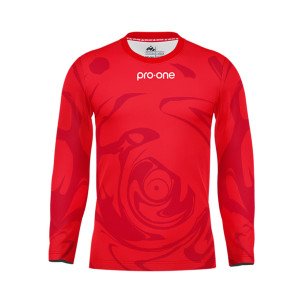 Camiseta Arquero M/Larga Pro-One Shadow Rojo