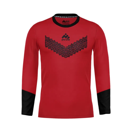 Camiseta Arquero M/Larga Pro-One Keeper Training Rojo